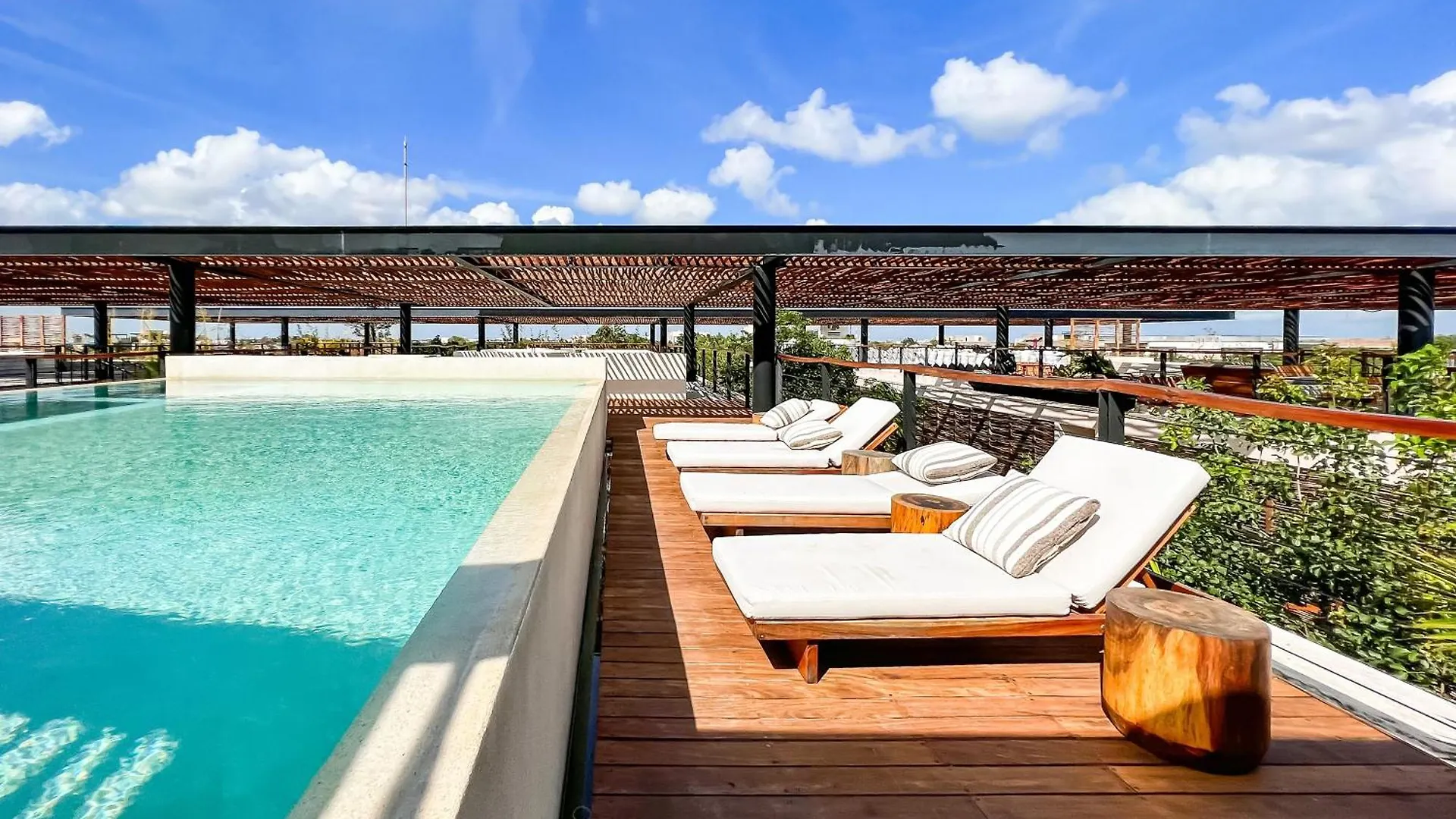 Departamento Con Pisicina Privada En Rooftop Tulum 0*,